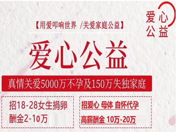 淮滨捐卵助孕生子 爱心志愿者招募